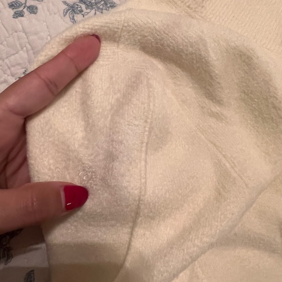 Jacquemus white long sleeve crop top - Picture 5 of 5